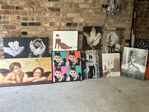 Mixed canvas picture prints - canvas,