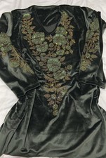 Moroccan Abaya Velvet Dark