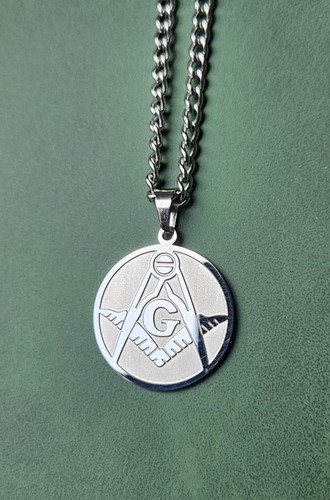 Masonic pendant and - and, chain