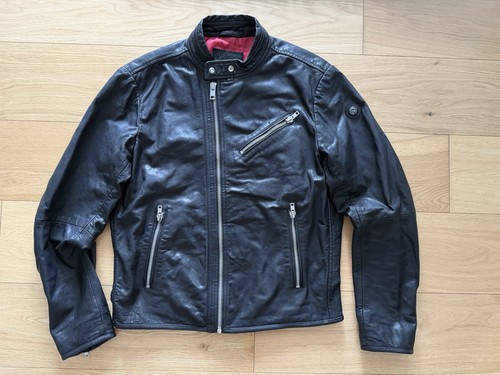 Diesel men leather jacket - men's,