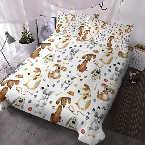 Kids cartoon dog duvet - kids,