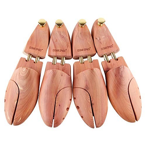 Wooden cedar shoe trees - shoe,