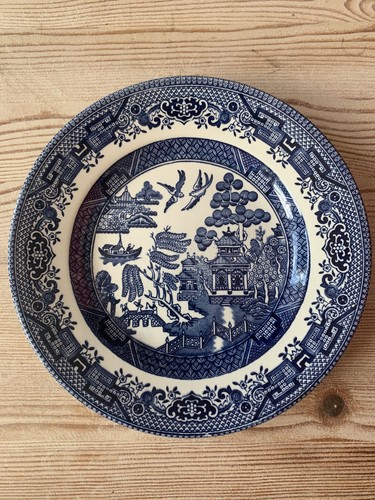 Churchill england blue white - &,