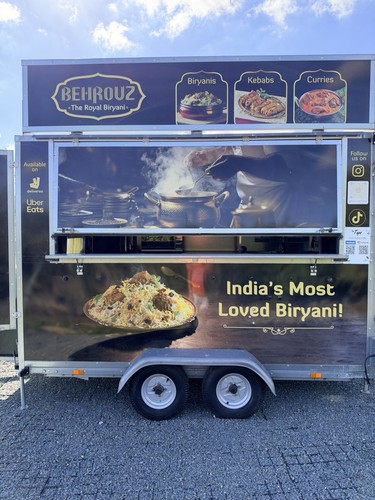 Food trailer mobile shop box - mobile,