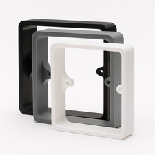 1 Gang Socket Switch Spacer - 10mm, 15mm, 20mm - Back Box Extender