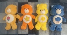 4 x Carebear Care Bears Plush soft toy lot . (2003 x 2 ) 
