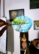 Miniature Landscape Painting