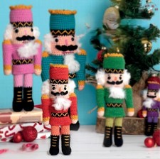 CROCHET PATTERN Pretty Christmas Nutcracker pattern toy, or decoration X38