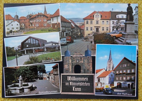 Postcard tann rhön - postcard,