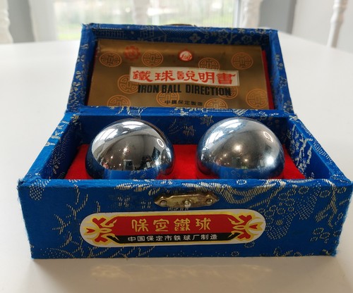 Vintage chinese baoding balls - vintage,