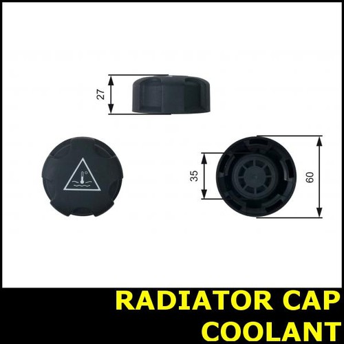 Radiator cap coolant for mini - radiator,
