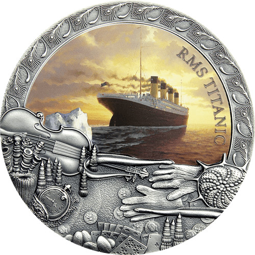 2020 niue titanic - titanic, grand