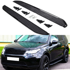 Side Steps Running Boards For Land Rover Discovery Sport L550 OE Style All Black