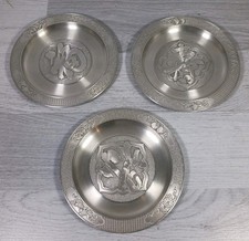 Tumasek Pewter 97% Plates 6"