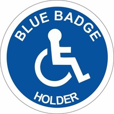 Blue Badge Disabled Car