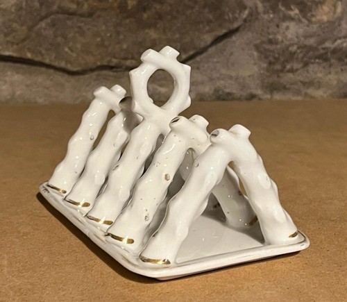 Vintage ornate ceramic toast - ornate,