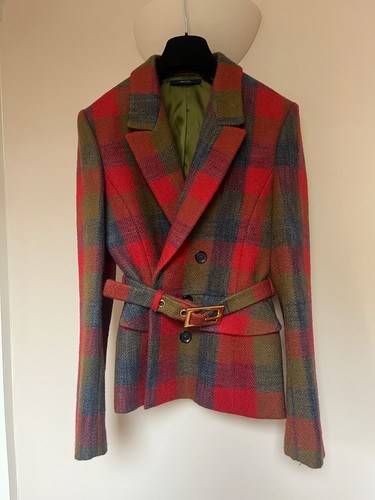 Gucci wool belted jacket
