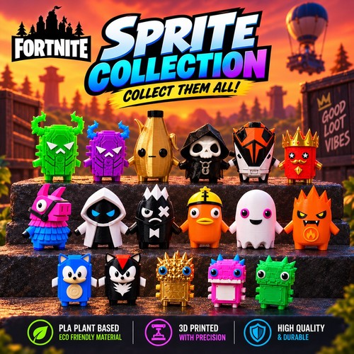Fort sprite figures 5cm - sprite,