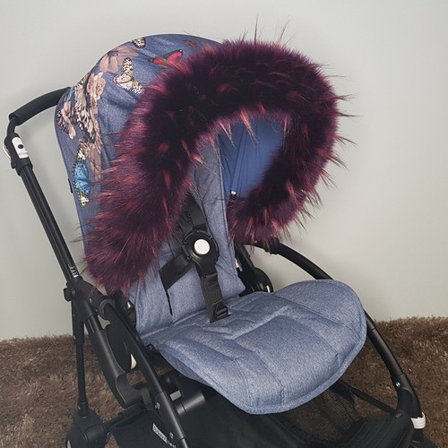 Luxury pram fur - luxury,