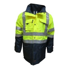 Ex Police Seyntex Blue / High Visibility Jacket Grade 1 Used Workwear Roadside