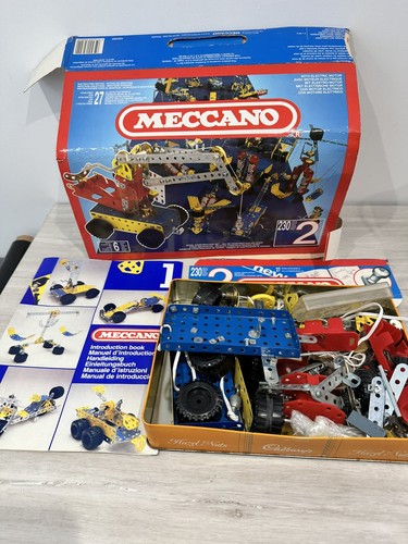 Vintage meccano motorised set - motorised,