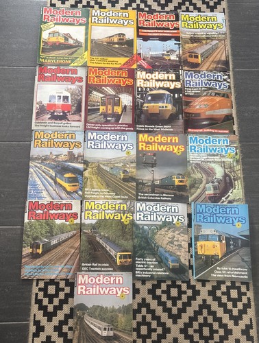 Modern railways magazines - 17, x