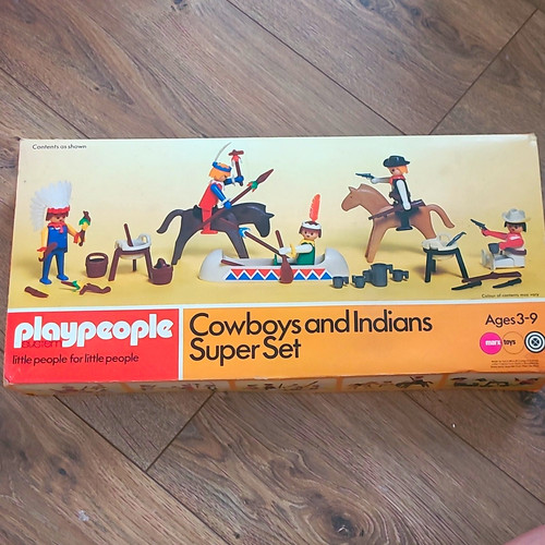 Playpeople cowboys and indians - cowboys,