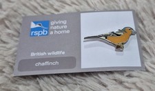 RSPB Bird Pin Badge - Chaffinch