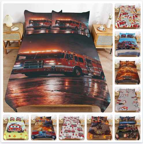 Holiday gift fire engine - engine, truck