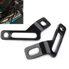 Black Rear Footrest Mounts for