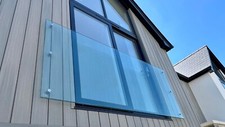 Frameless Glass Juliet Balcony