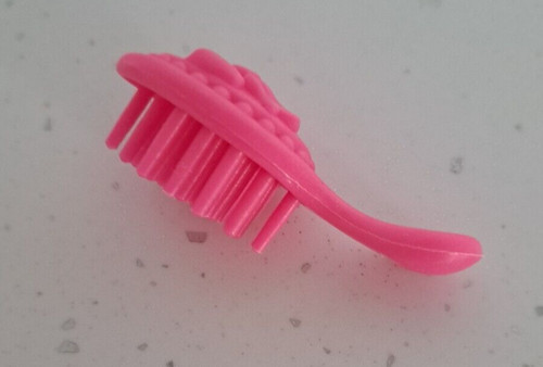 Pink hair brush for blyth - pink,