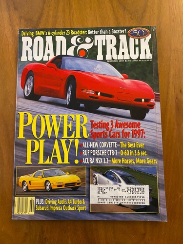 Road track magazine - road,