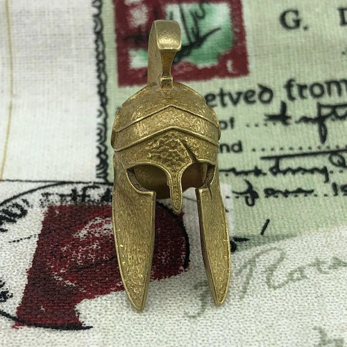 Spartan helmet pendant - helmet,