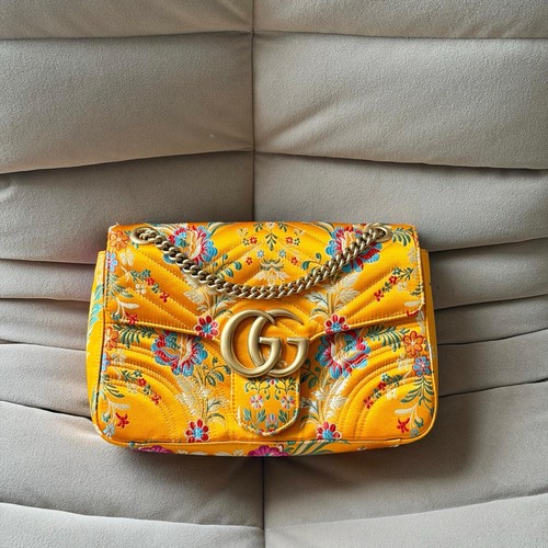 Gucci medium marmont flap - gg,