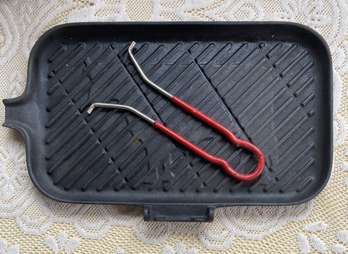 Creuset cast iron grill - le,