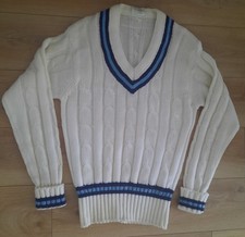 The David Gower Collection Mens cricket sweater Size Large