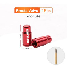 2 x BIKE ALUMINIUM PRESTA VALVE CAP DUST COVER BICYCLE MTB FIXIE ROAD RACE