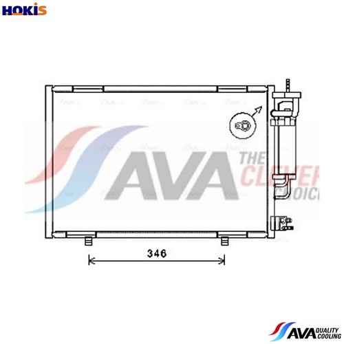 Condenser air conditioning - condenser,