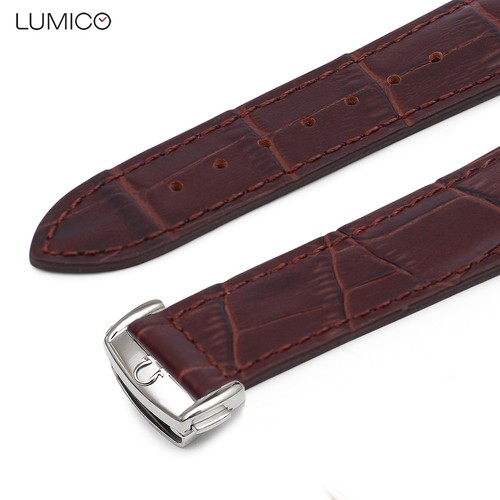 For omega genuine leather - leather, dark