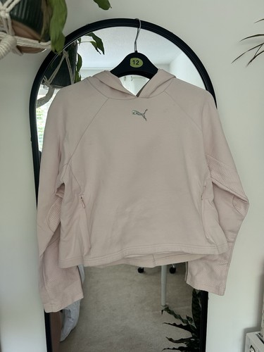 Light pink puma cropped - , hoodie
