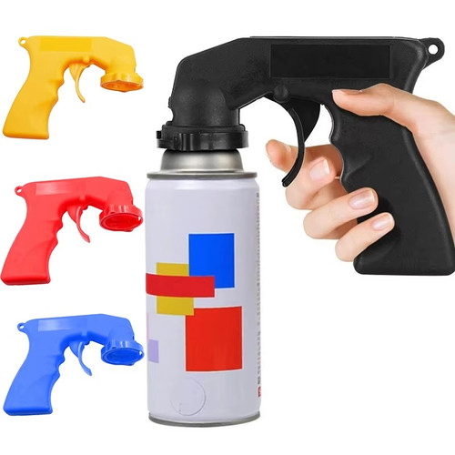 Spray paint applicator handle - paint,