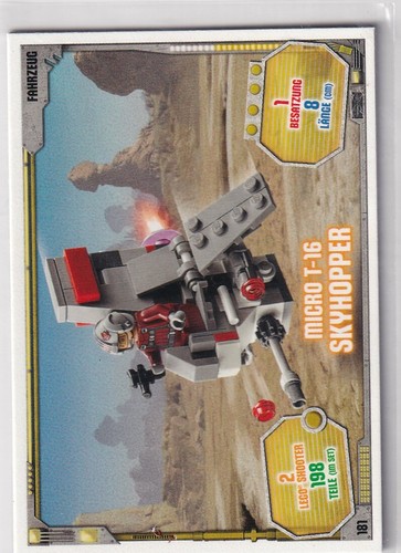Lego star wars series - series, card