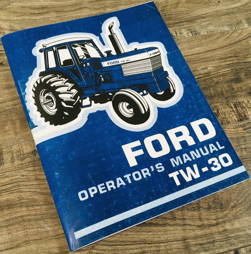 Ford tractor operators - tractor,