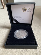 Henry VIII £5 silver proof