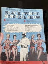 Vintage Sheet Music Black & White Minstrel Show By George Mitchell’s Minstrels