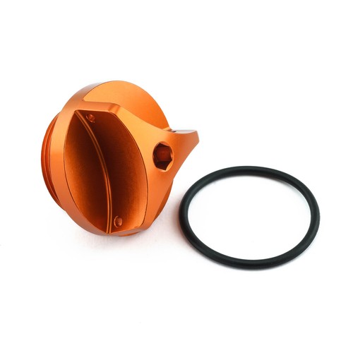 Aluminium oil filler cap - oil,