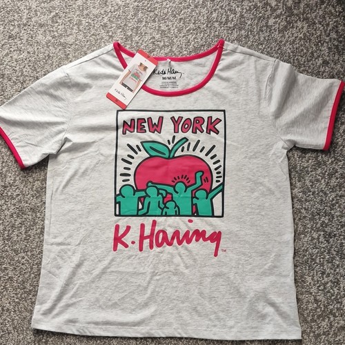 Keith haring women grey new - keith,
