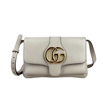 Gucci White Arli Leather