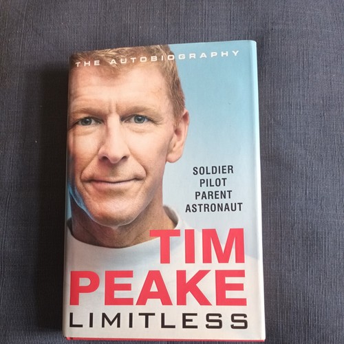 Tim peake signed - signed, book